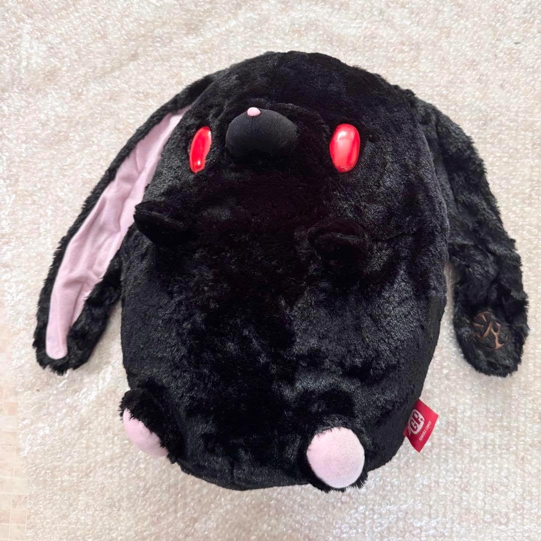 チャックスGP☆汎用うさぎ☆ぬいぐるみ スペースインベーダー 黒 チャックスgp 汎用うさぎ インベーダーコラボ チャックスGP SPACE